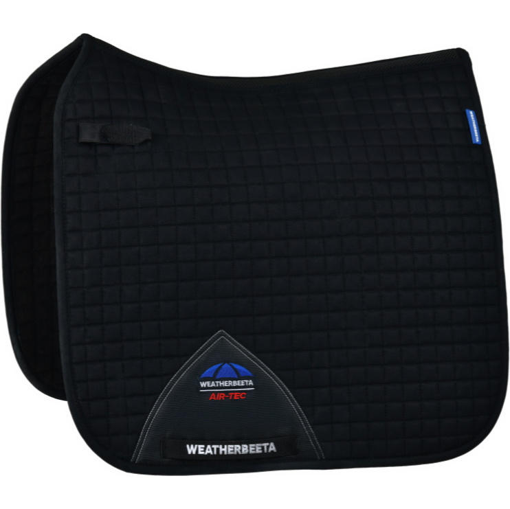 2025 Weatherbeeta Prime Air - Tec Dressur Sattel Pad 1028250 - Black
